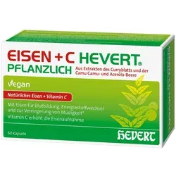 Eisen+C Hevert Pflanzlich Kapseln
