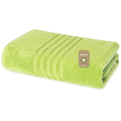 Lavea Handtuch Serie Bali, 80x220cm aus 100% Bio-Baumwolle von Lavea