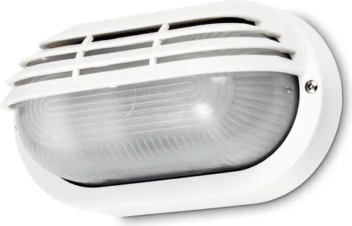 Außenlampe ROMA Eingang Wandleuchte E27 IP44 Weiß Hausbeleuchtung Wandlampe Gartenleuchte Keller