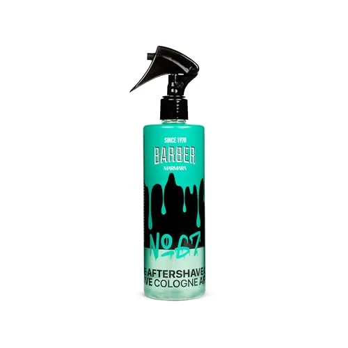 Barber Marmara Cologne Aftershave No.67 – Frisches Barber Cologne – Zitrone, Orange, Bergamotte & Pfeffer mit Ingwer, Kardamom & Amber – Aftershave & Body Spray – 400 ml