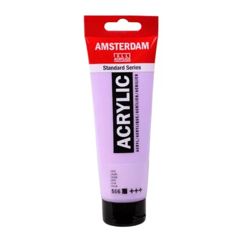 Amsterdam Acrylfarbe Lila 560 Standard Serie 120ml - Deckend, Lichtecht, Langlebig, Satiniert