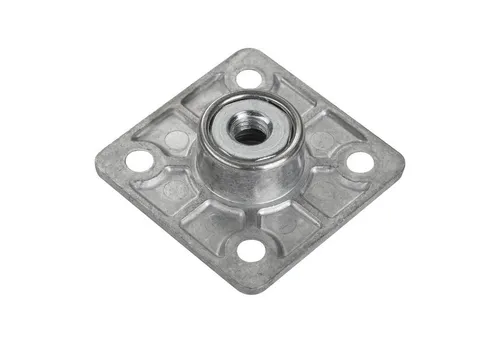 SO-TECH® Möbelbeschlag Tischbeinbeschlag KEA Möbelfußverbinder (4 St), Tischbeinverbinder eckig 47,5x47,5 mm für M8-Gewindeschraube