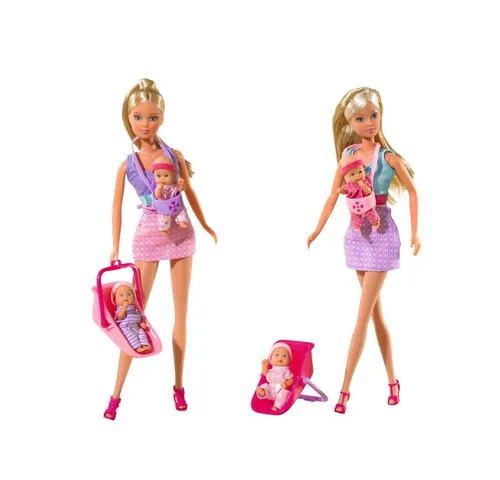 SIMBA Babypuppe Steffi Love Babysitter von Simba