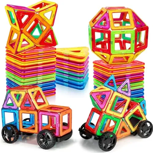 KALOISYHE Magnetische Bausteine 48PCS für Kinder