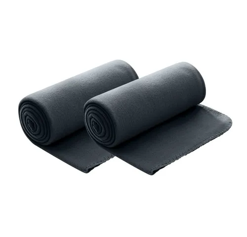 Wohndecke Polar-Fleece, wometo, OEKO-TEX®, 2 Fleecedecken mit Kettel-Rand & Anti-Pilling