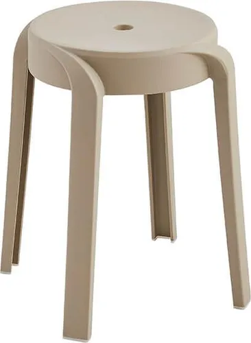 HOME DELUXE Stapelhocker NIVO (6 St) – Beige