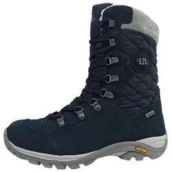 Brütting Fenella Damenschuhe Stiefel Gefüttert Blau von Brütting