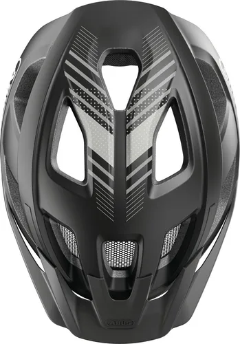 ABUS Fahrradhelm Aduro 3.0 – Sportlicher City-Helm für Damen und Herren, Schwarz, Größe S - Fahrradhelme mit In-Mold-Technologie für hohe Sicherheit und Komfort – ideal für sportliche und alltägliche Fahrten, mit guter Belüftung und anpassbarem Sitz.