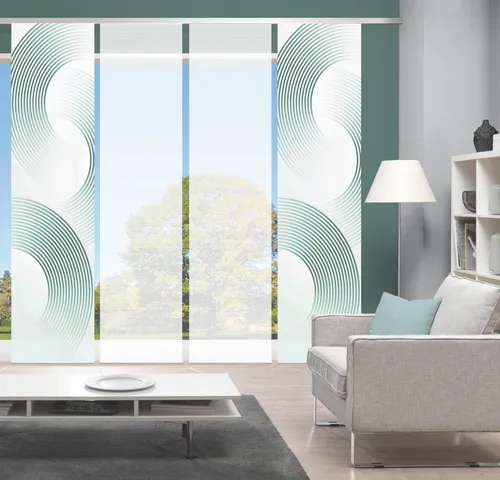 Vorhänge & Gardinen Petrol von Vision