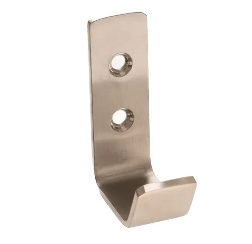 livingpoint24 Garderobenhaken Garderobenhaken, Kleiderhaken Edelstahl, Wandhaken klein oder groß