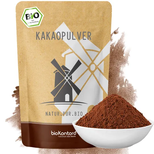 bioKontor Kakaopulver teilentölt