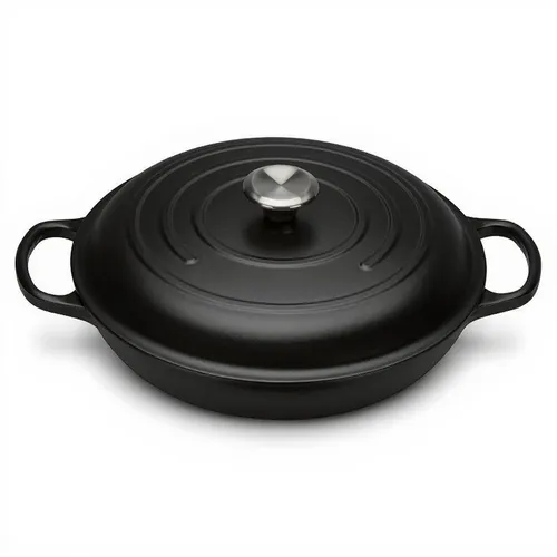 Le Creuset Gourmet Profitopf Signature 30cm schwarz von Le Creuset