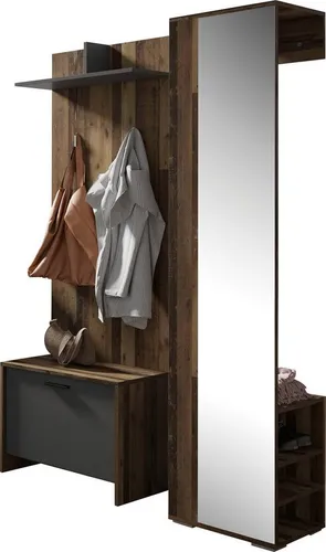 INOSIGN Garderoben-Set Ben, (3-St) braun in braun von Inosign