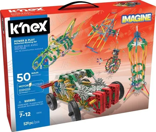 K'nex Bauset - motorisiertes Konstruktionsspielzeug 50 Modelle STEM