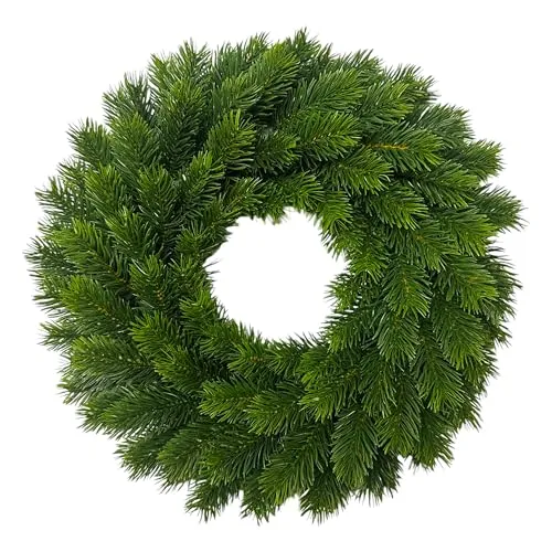 Produktbild Künstlicher Tannenkranz Ø 40cm – Winterdeko für Ihr Zuhause
