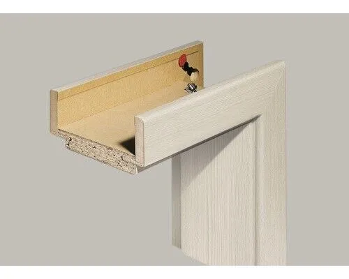 Komplettzarge CPL Lärche Cashmere 198,5x73,5x20,0 cm Links von Pertura