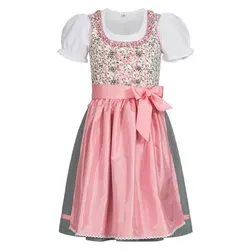Nübler Dirndl Mädchen NINA in weiß von Nübler