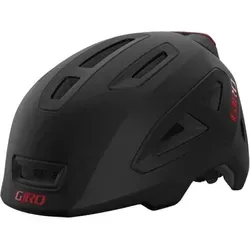 Giro Kinder Scamp II Fahrradhelm (Größe 45-49CM, schwarz) - Fahrradhelme für Kinder, sicher und bequem, ideal für Abenteuer auf zwei Rädern, ob im Anhänger oder selbständig auf dem Rad.