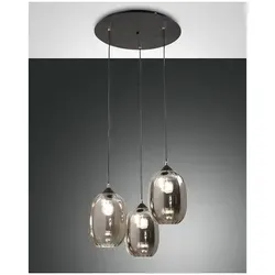 Fabas Luce Infinity Pendelleuchte mit Smartluce E27 von Fabas Luce