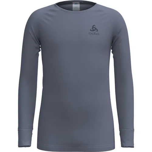 Odlo Kinder Active Warm Eco Longsleeve (Größe 104, grau)