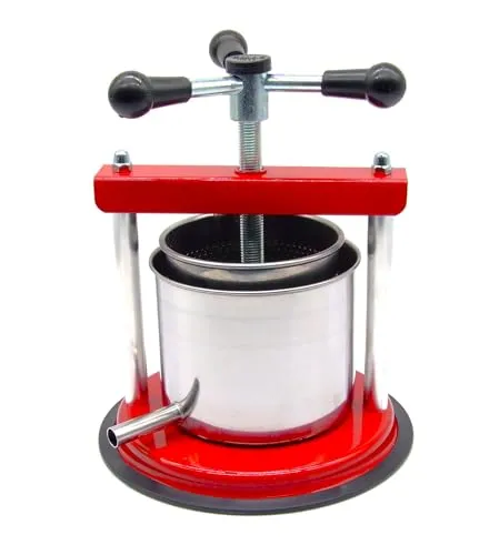 AlcoFermBrew Käsepresse 1,8 Liter und Presskorb 1,4 L (Käseform)