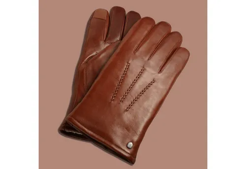 AKAROA ESTD 2019 Lederhandschuhe Herren DAN in braun von Akaroa