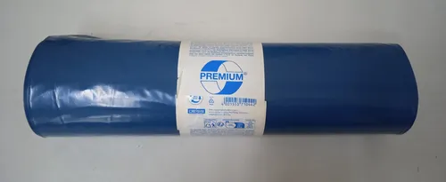Deiss 1 Rolle (25stück) Premium Abfallsäcke 120l blau 70x110cm Müllbeutel 10035