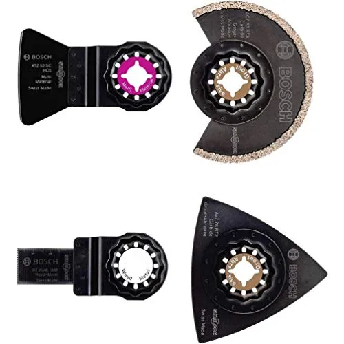Bosch Professional 4tlg. Fliesenset für Multifunktionswerkzeuge