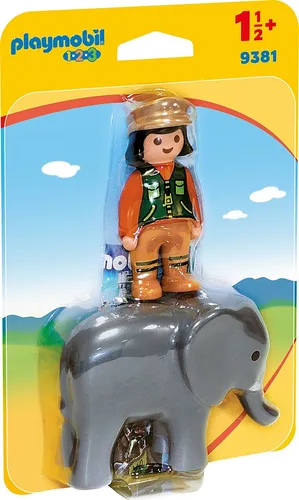 Playmobil 9381 Tierpflegerin mit Elefant  NEUHEIT 2018 OVP,