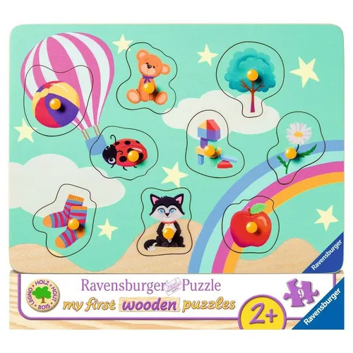 Produktbild Ravensburger 03144 Holz Puzzle Meine ersten Dinge 9-Teile