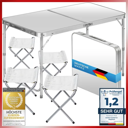 Klapptische Weiß von Goods & Gagdets GmbH