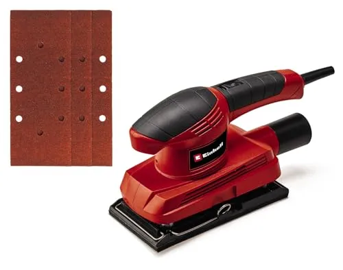 Einhell TC-OS 1520 - Schwingschleifer 150 W, leistungsstark und ideal für präzises Schleifen von Holzoberflächen