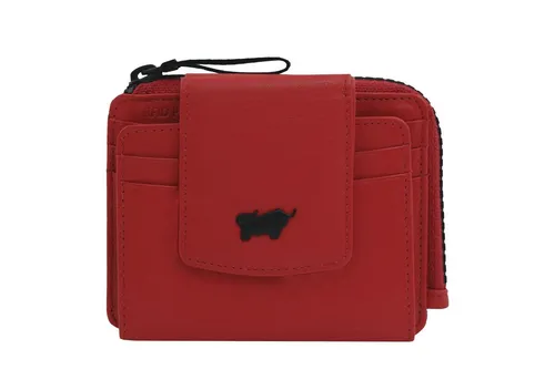 Braun Büffel Geldbörse CAPRI RFID Kartenbörse 8CS flame red