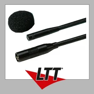 IMG Stageline EMG-500P Elektret-Schwanenhals-Mikrofon - Mikrofone mit Nierencharakteristik und 480 mm Länge, ideal für klare Sprachübertragung bei Präsentationen und Veranstaltungen.