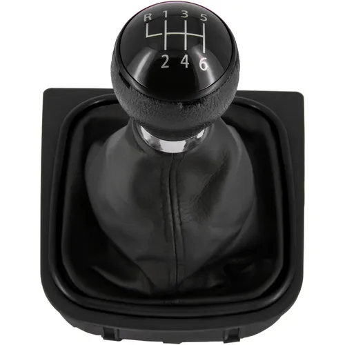 Schaltknauf + Schaltsack mit Rahmen passend für VW Jetta V | 1K2 | BJ 2005-2010