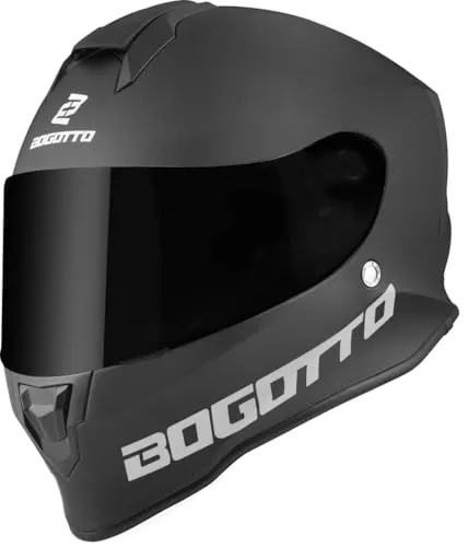 Bogotto H151 Solid Helm, schwarz matt, XL