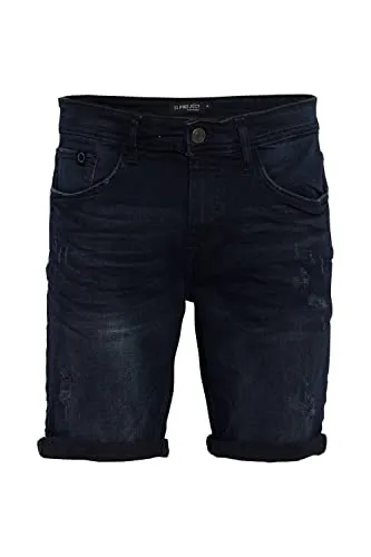 Project PRNarvik Herren Jeans Shorts Kurze Denim Hose mit Stretch Regular Fit, Größe:XL, Farbe:Denim Washed Black (201001) 11