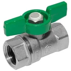 Giacomini - Trinkwasser Kugelhahn Dn25 Schwermodell Mit Flügelgriff 2x 1''ig Dvgw R251wx025