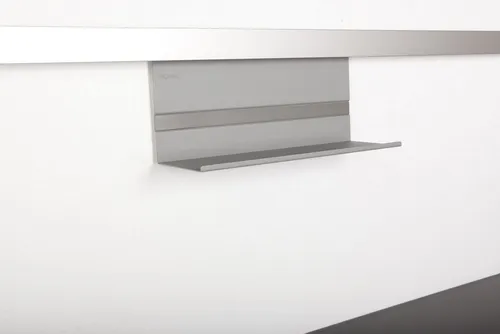 Kesseböhmer Küchenorganizer-Set Linero MosaiQ - Küchenorganizer für kreative Raumgestaltung, individuelles Design durch modulare Ablagen und einfache Montage auf Aluprofil.