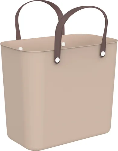 Rotho Einkaufskorb 25 L Albula meadow rose - Stilvoller Begleiter für Ihren Einkauf - Einkaufstaschen & Einkaufskörbe, robuster und faltbarer Korb mit 25 Litern Volumen, ideal für umweltbewusste Einkäufer.