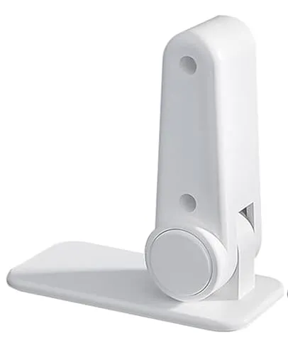 EWANTO Kindersicherung Fenstersicherung Weiß Babysicherheitsschlösser Türschloss zum Kleben für Kinder und Haustiere Türhebelschlösser