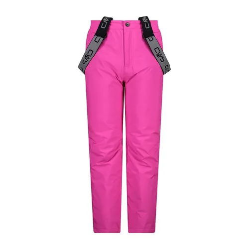 CMP KID Salopette festival (B818) 140 - Skihose für Kinder, ideal für Wintersport mit wasser- und winddichter ClimaProtect-Membran, verstellbaren Hosenträgern und atmungsaktivem Futter für maximalen Komfort.