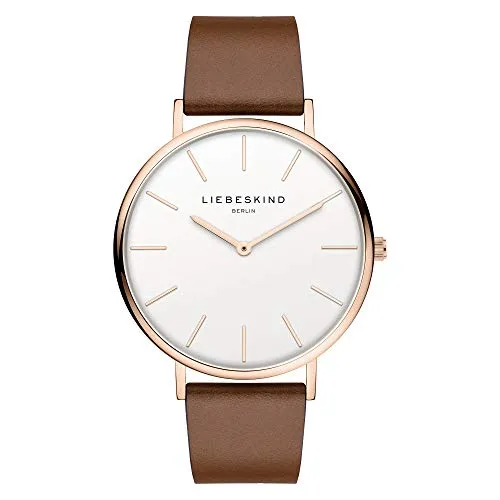 Liebeskind Berlin Damen Analog Quarzuhr 38 mm in braun von Liebeskind Berlin