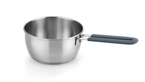 BRA Master | Stielkasserolle 16 cm, Edelstahl, Ohne Antihaftbeschichtung