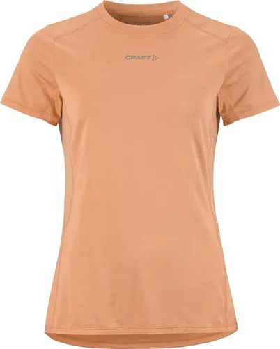 Craft ADV Essence 2 Laufshirt Damen - Pink, Größe XL - Trainingsbekleidung: Atmungsaktives Laufshirt für intensive Läufe, bietet optimalen Tragekomfort und hält trocken – ideal für maximale Leistung beim Training.