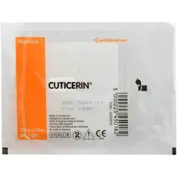 Cuticerin 7,5 x 7,5cm Gaze mit Salbenbeschichtung 