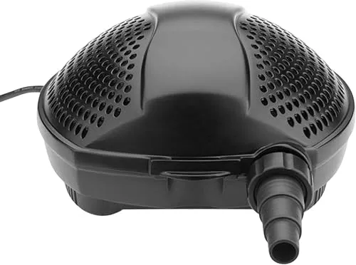 Produktbild Pontec 54770 PondoMax (Eco 3500) Filterpumpe Teich, Wasserfall, Filteranlage, Teichpumpe für Außen, Energieeffiziente Bachlaufpumpe zur Filtereinspeisung, 10 m Kabel, Schwarz