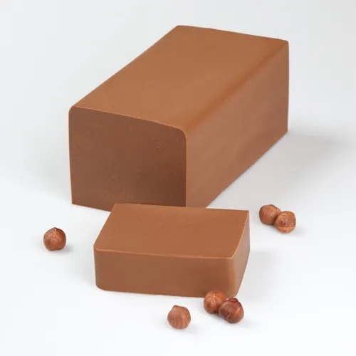 500g Lubeca Nussnougat - Schnittfestes Haselnussnougat - Haltbare Lebensmittel, 500g köstliches Nussnougat, ideal zum Verfeinern von Desserts oder als Snack für Naschkatzen.