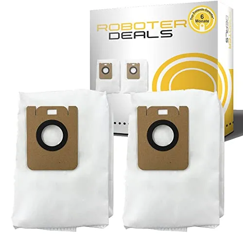 Staubbeutel, Ersatzbeutel, Absaugstation-Beutel (2 Stück) für Dreame Z10 Pro Saugroboter mit Absaugstation. 100% geprüfte Passgenauigkeit, höchste Qualität.