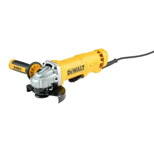 DeWalt Winkelschleifer DWE4233, 125 mm - Schleifmaschine mit 125 mm Scheibendurchmesser, leistungsstark und ideal für präzise Schleif- und Trennarbeiten.